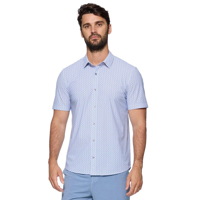 Men's Alexandria Blue Medallion Journey Shirt