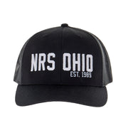 Ohio Embroidered Black Cap