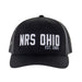 Ohio Embroidered Black Cap
