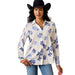 Women's Roses Are Blue Homestyle Shirt