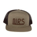 Running Logo Khaki & Brown Cap