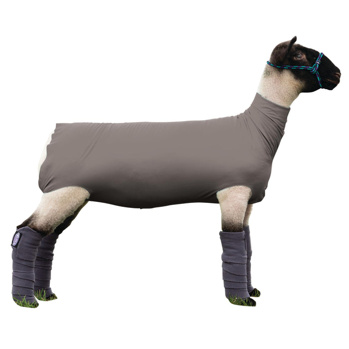 Spandex Sheep Tube Gray Medium