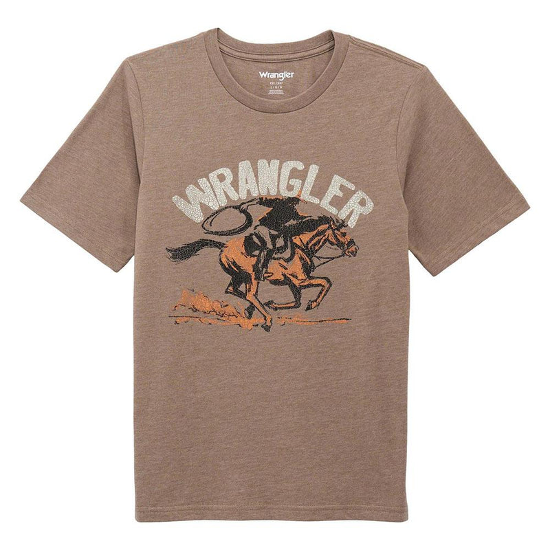 Boy's Roper Graphic Brindle Tee Shirt