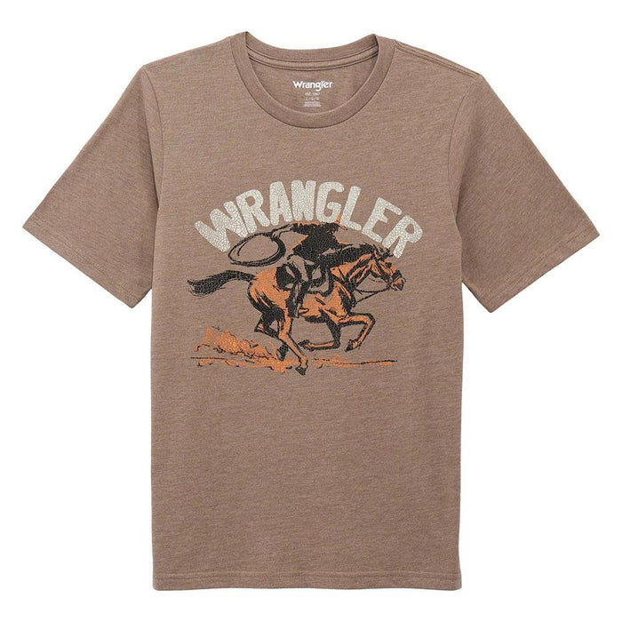Boy's Roper Graphic Brindle Tee Shirt