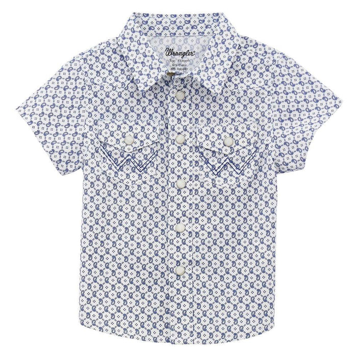 Infant Boy's Blue Snap Onesie