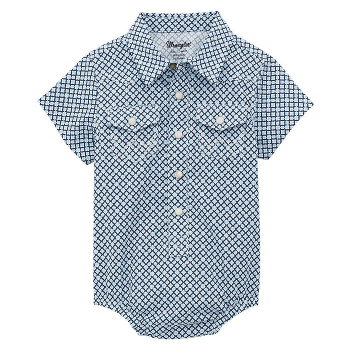 Infant Boy's Blue Onesie