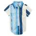 Infant Boy's Blue Striped Onesie