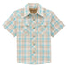 Boy's Retro Tan Short Sleeve Shirt