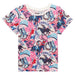 Girl's Cowgirls White Print Tee Shirt