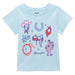 Girl's Blue Western Motif Tee Shirt