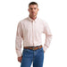 Men's George Strait Peach Plaid Shirt