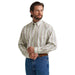 Men's George Strait Green Stripe Shirt