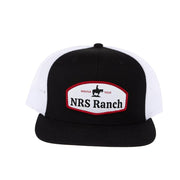 Ranch Cowboy Logo Black & White Cap