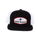 Ranch Cowboy Logo Black & White Cap
