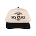 Ranch Texas Cream & Black Embroidered Logo Cap