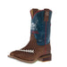 Kid's Footballer Friday Night Lights Sole Square Toe Boot
