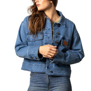 Women's Joey Boxy Antique Wash Denim Jacket
