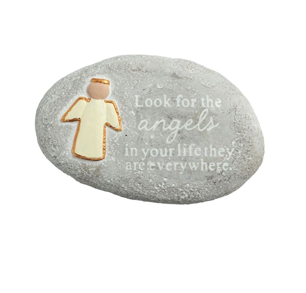 Angels Small Garden Rock