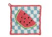 Watermelon Crochet Trivet