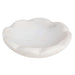 White Marble Scallop Dish