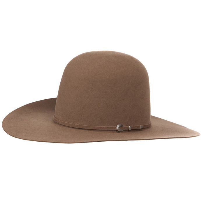 7X Pecan 4 1/4in Brim Open Crown