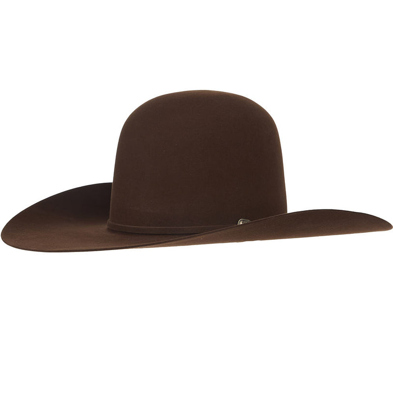 30X Whiskey 4 1/2in Brim Open Crown Felt Hat
