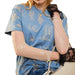 Women's Med Blue Top