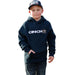 Boy's Navy Logo Fleece Hoodie