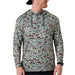 Men's Retro Duck Camo Performance Hoodie