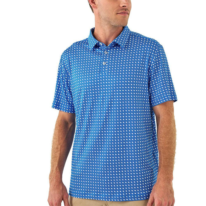 Men's Blue Texas Polo Shirt