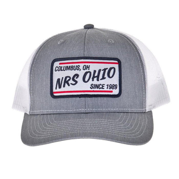 Ohio Grey & White Embroidered Logo Cap