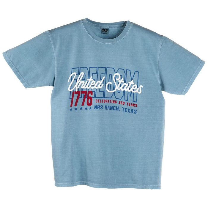 Ranch Freedom 1776 Denim Blue Tee Shirt