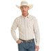 Men's Natural Vintage Striped Shirt