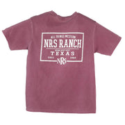 Ranch All Things Western Maroon Back Logo Tee Shirt