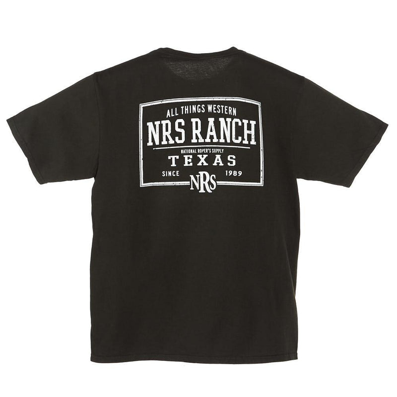 Ranch All Things Western Black Back Logo Tee Shirt