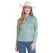 Women's Jade Cactus Print Performance 1/4 Zip