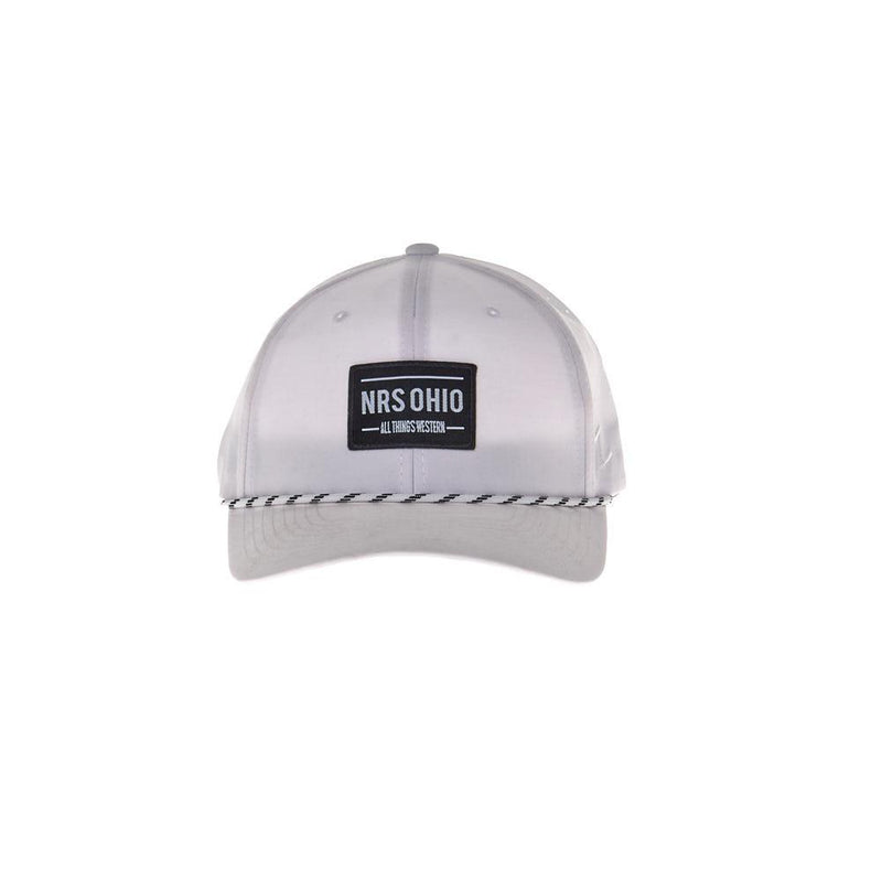Ohio All Things Western White & Black Rope Cap
