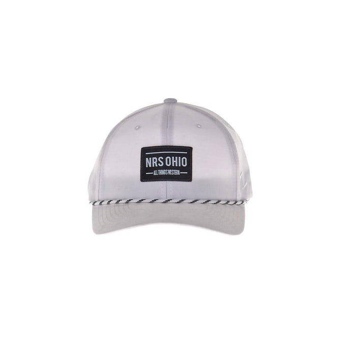 Ohio All Things Western White & Black Rope Cap
