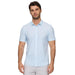 Men's Pooler Printed Blue Journey Shirt