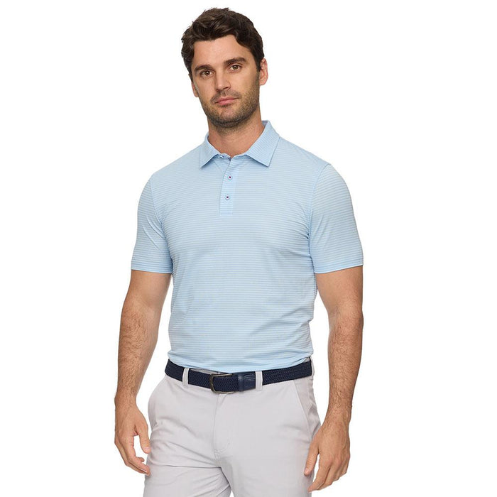 Men's Baldwin Blue Striped Polo