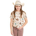 Girl's Western Conversational Print Tee Shirt