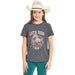Girl's Distressed Graphic Tee Shirt
