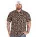Koe Wetzel Snap Tek Tan Camo Shirt