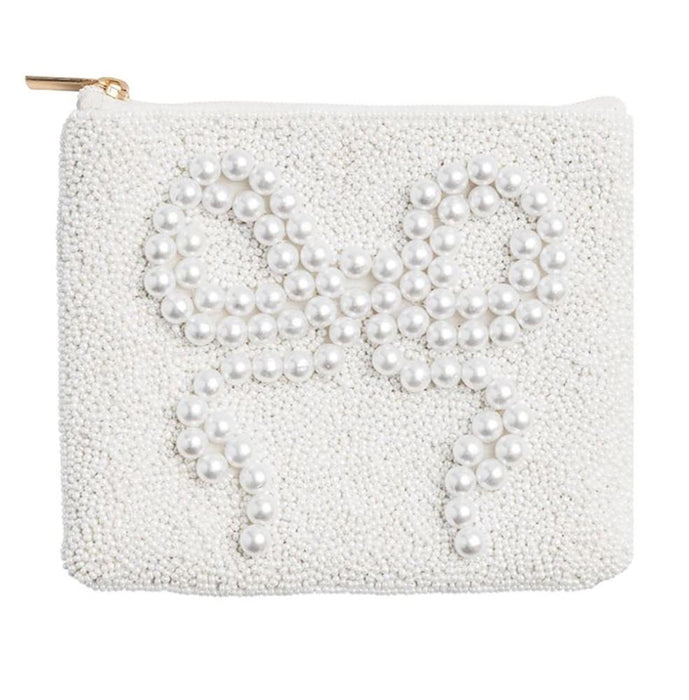 Pearl Beaded Bow Case