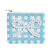 White Beaded Bow Case