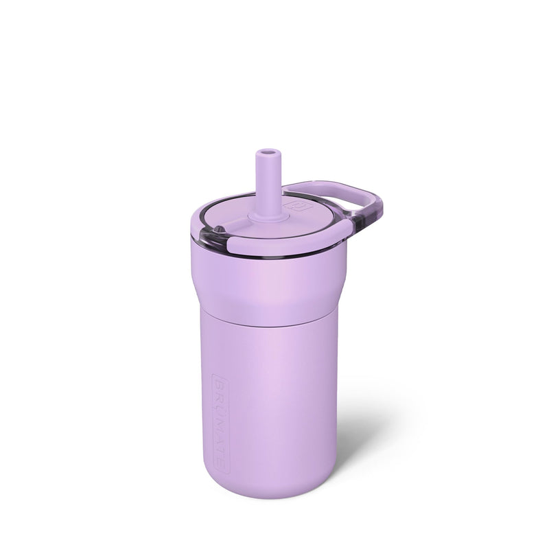 12oz 100% Leakproof Kids Tumbler with Handle and Silicone Soft Straw