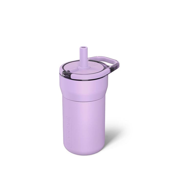 12oz 100% Leakproof Kids Tumbler with Handle and Silicone Soft Straw