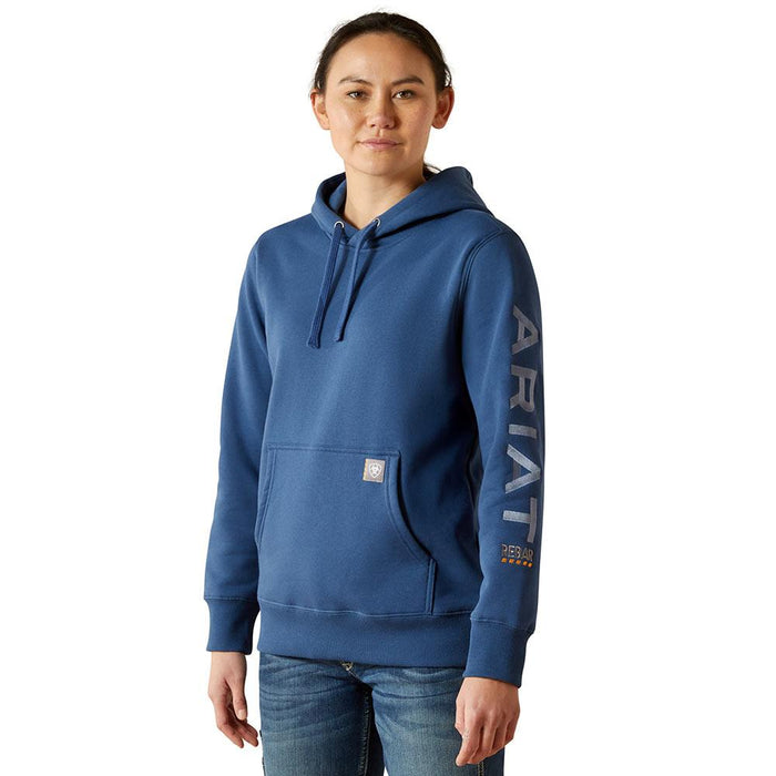 Women's Ensign Blue & Endless Sky Rebar Hoodie