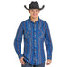 Men's Caribbean Denim Stripe Shirt
