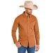 Men's Rust Solid Shirt